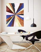 Desert Layers III by Grace Popp on GIANT ART - blue abstract