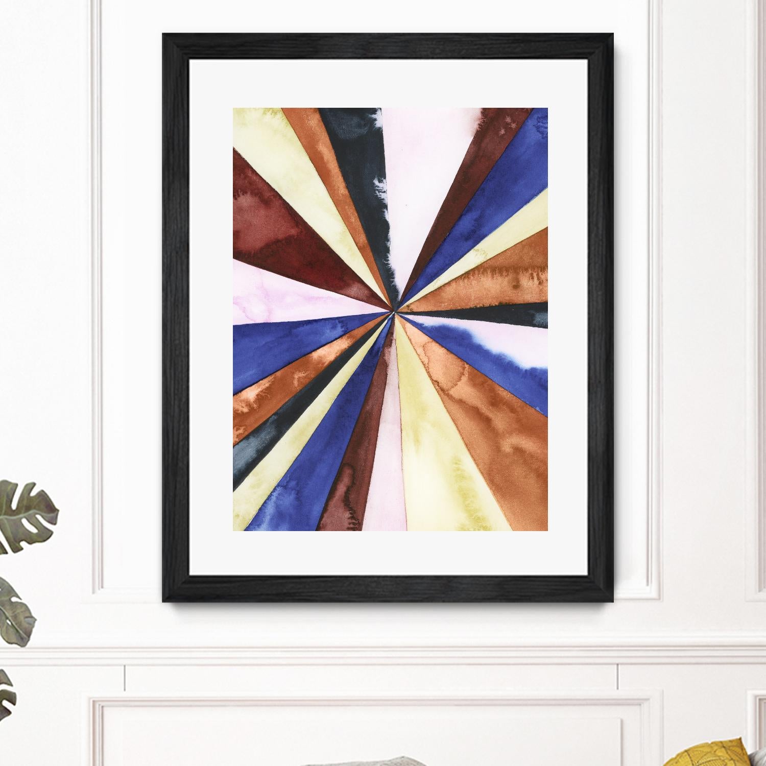 Desert Layers III by Grace Popp on GIANT ART - blue abstract