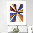 Desert Layers III by Grace Popp on GIANT ART - blue abstract