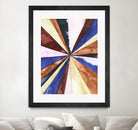 Desert Layers III by Grace Popp on GIANT ART - blue abstract