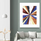 Desert Layers III by Grace Popp on GIANT ART - blue abstract