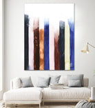 Desert Layers V by Grace Popp on GIANT ART - blue abstract