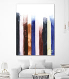 Desert Layers V by Grace Popp on GIANT ART - blue abstract