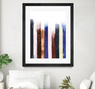 Desert Layers V by Grace Popp on GIANT ART - blue abstract