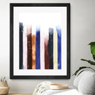 Desert Layers V by Grace Popp on GIANT ART - blue abstract