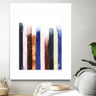 Desert Layers V by Grace Popp on GIANT ART - blue abstract