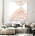 Pink Apogee II by Emma Scarvey on GIANT ART - pink & purple abstract