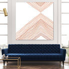 Pink Apogee II by Emma Scarvey on GIANT ART - pink & purple abstract