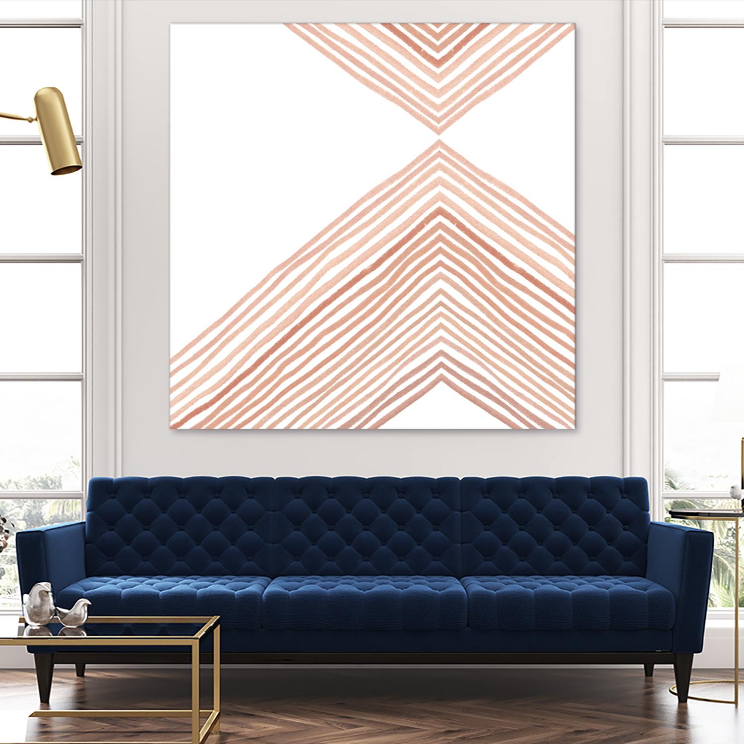 Pink Apogee II by Emma Scarvey on GIANT ART - pink & purple abstract