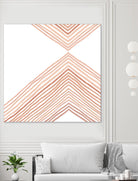 Pink Apogee II by Emma Scarvey on GIANT ART - pink & purple abstract