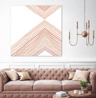 Pink Apogee II by Emma Scarvey on GIANT ART - pink & purple abstract