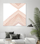 Pink Apogee II by Emma Scarvey on GIANT ART - pink & purple abstract