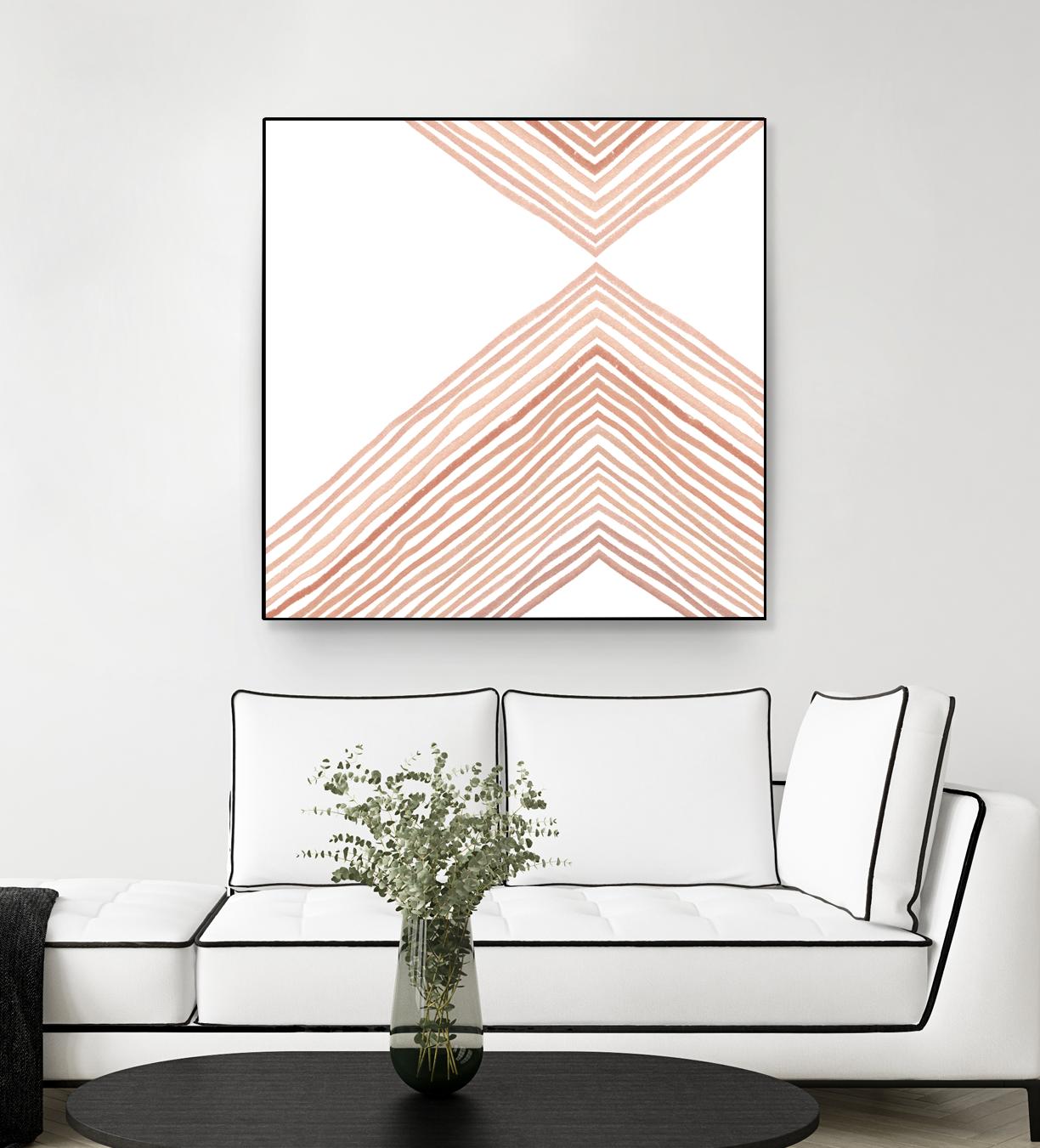 Pink Apogee II by Emma Scarvey on GIANT ART - pink & purple abstract