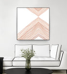 Pink Apogee II by Emma Scarvey on GIANT ART - pink & purple abstract