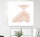 Pink Apogee II by Emma Scarvey on GIANT ART - pink & purple abstract