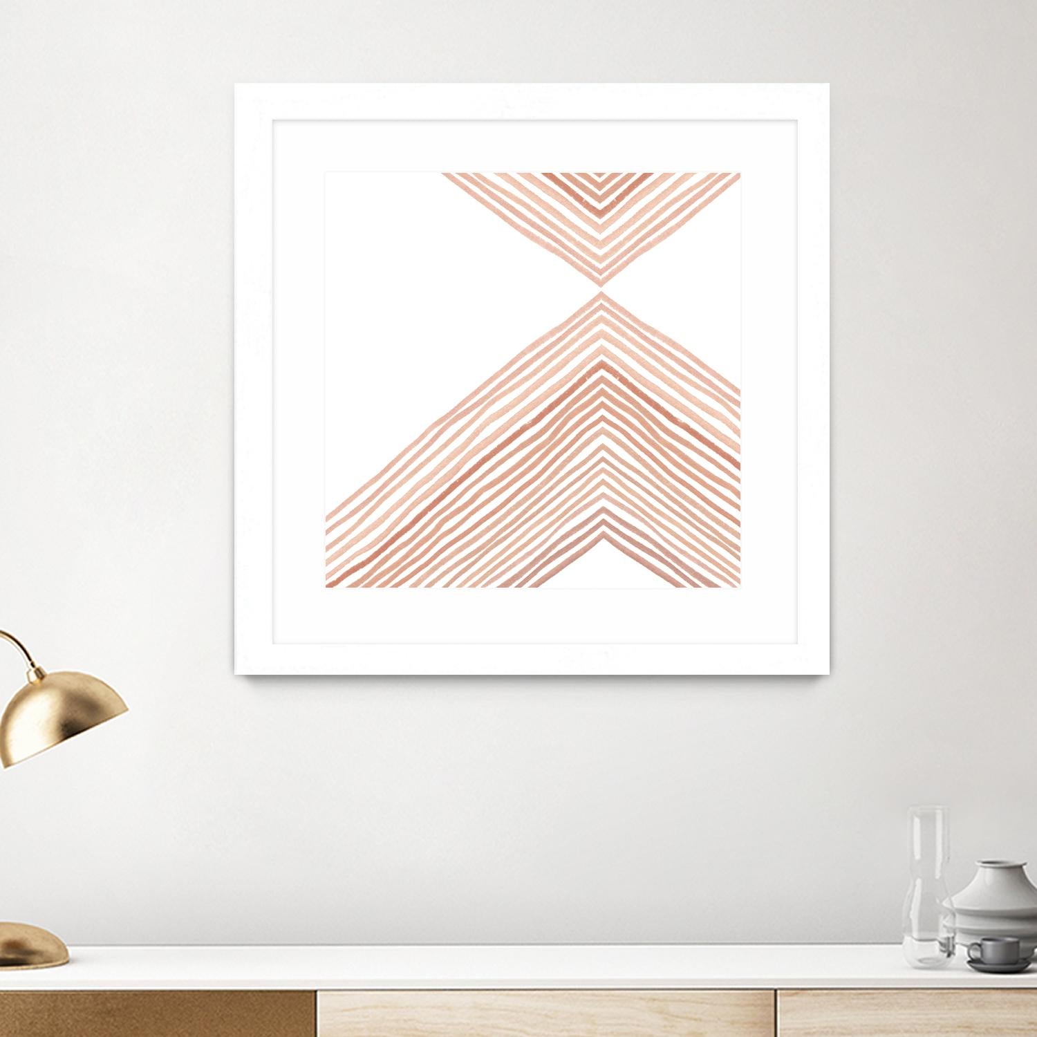 Pink Apogee II by Emma Scarvey on GIANT ART - pink & purple abstract