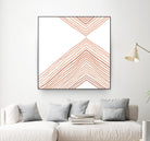 Pink Apogee II by Emma Scarvey on GIANT ART - pink & purple abstract