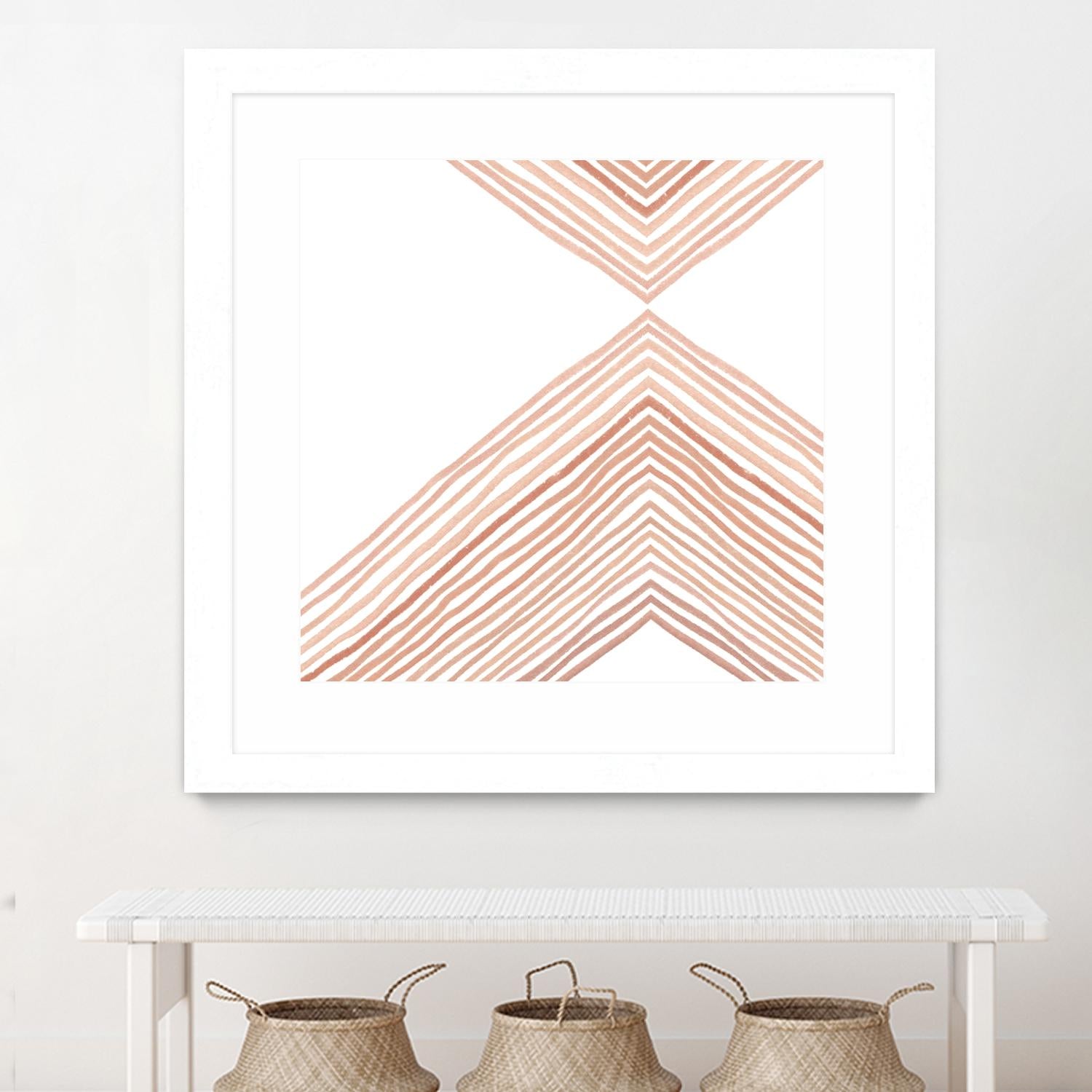 Pink Apogee II by Emma Scarvey on GIANT ART - pink & purple abstract