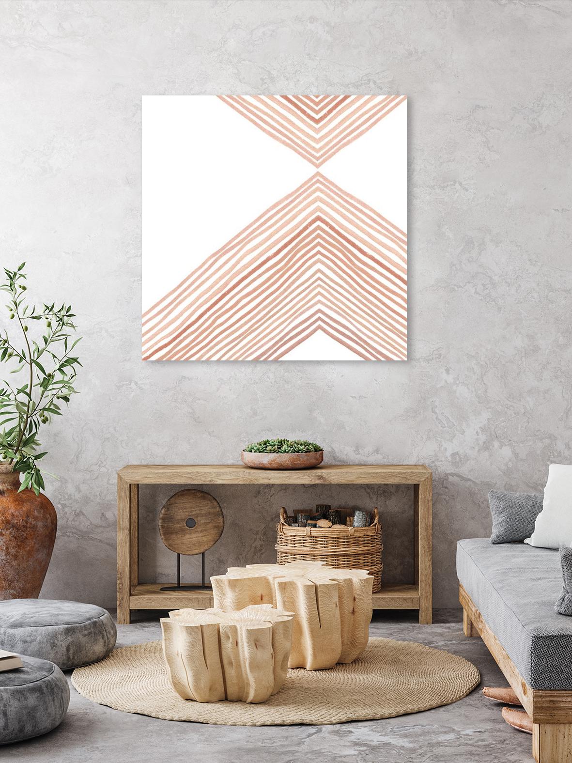 Pink Apogee II by Emma Scarvey on GIANT ART - pink & purple abstract