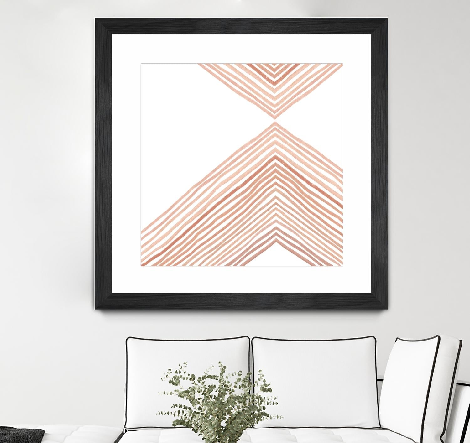 Pink Apogee II by Emma Scarvey on GIANT ART - pink & purple abstract