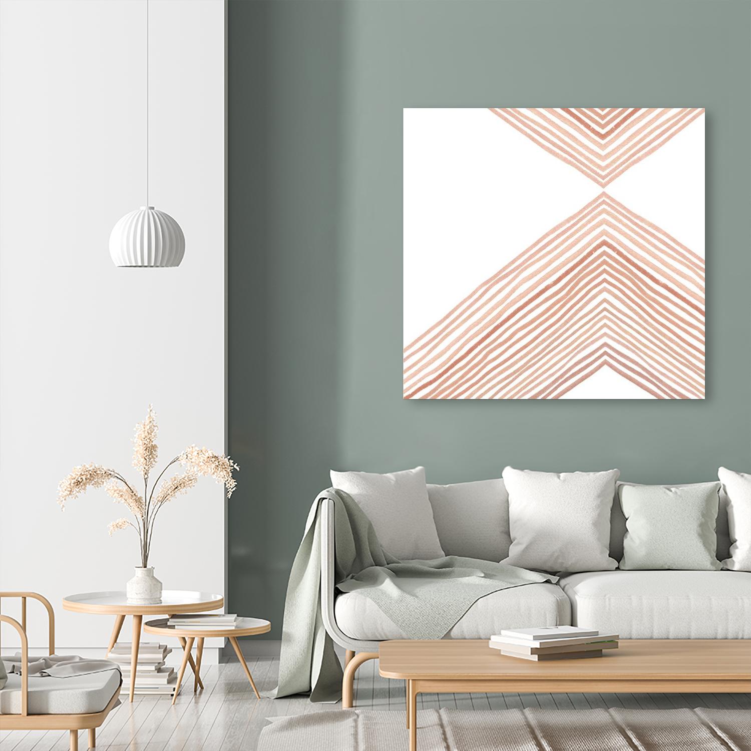 Pink Apogee II by Emma Scarvey on GIANT ART - pink & purple abstract