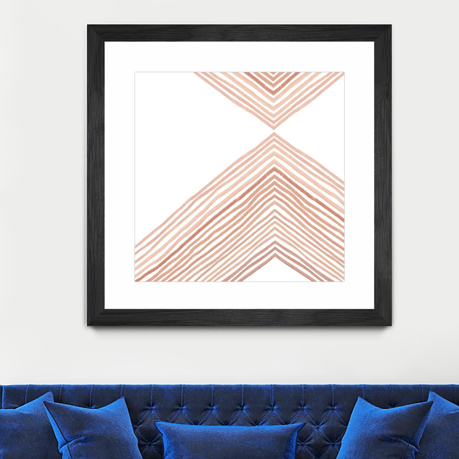 Pink Apogee II by Emma Scarvey on GIANT ART - pink & purple abstract