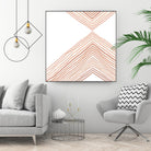 Pink Apogee II by Emma Scarvey on GIANT ART - pink & purple abstract