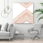 Pink Apogee II by Emma Scarvey on GIANT ART - pink & purple abstract