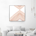 Pink Apogee II by Emma Scarvey on GIANT ART - pink & purple abstract