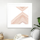 Pink Apogee II by Emma Scarvey on GIANT ART - pink & purple abstract