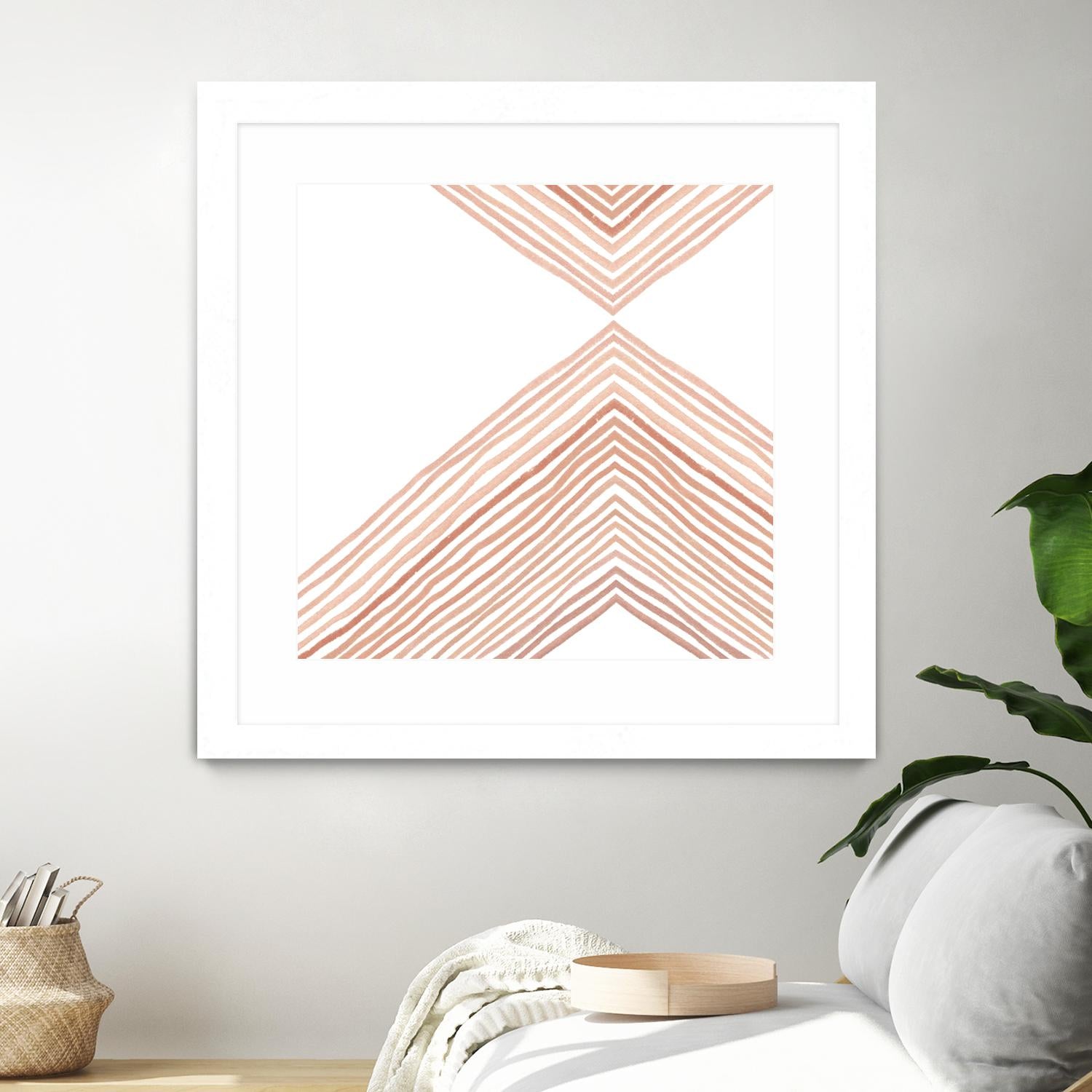 Pink Apogee II by Emma Scarvey on GIANT ART - pink & purple abstract