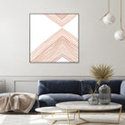 Pink Apogee II by Emma Scarvey on GIANT ART - pink & purple abstract