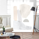 Sweet Simplicity I by Victoria Borges on GIANT ART - neutral abstract