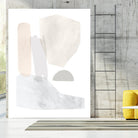 Sweet Simplicity I by Victoria Borges on GIANT ART - neutral abstract