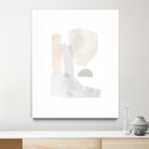Sweet Simplicity I by Victoria Borges on GIANT ART - neutral abstract