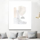 Sweet Simplicity I by Victoria Borges on GIANT ART - neutral abstract