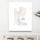 Sweet Simplicity I by Victoria Borges on GIANT ART - neutral abstract