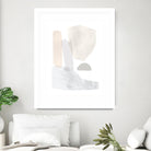 Sweet Simplicity I by Victoria Borges on GIANT ART - neutral abstract