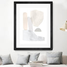 Sweet Simplicity I by Victoria Borges on GIANT ART - neutral abstract