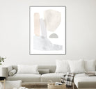 Sweet Simplicity I by Victoria Borges on GIANT ART - neutral abstract
