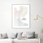 Sweet Simplicity I by Victoria Borges on GIANT ART - neutral abstract