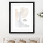 Sweet Simplicity I by Victoria Borges on GIANT ART - neutral abstract