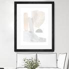 Sweet Simplicity I by Victoria Borges on GIANT ART - neutral abstract