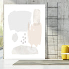 Sweet Simplicity II by Victoria Borges on GIANT ART - neutral abstract