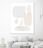 Sweet Simplicity II by Victoria Borges on GIANT ART - neutral abstract