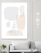 Sweet Simplicity II by Victoria Borges on GIANT ART - neutral abstract