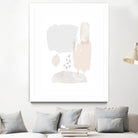 Sweet Simplicity II by Victoria Borges on GIANT ART - neutral abstract