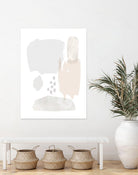 Sweet Simplicity II by Victoria Borges on GIANT ART - neutral abstract