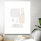 Sweet Simplicity II by Victoria Borges on GIANT ART - neutral abstract