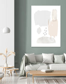 Sweet Simplicity II by Victoria Borges on GIANT ART - neutral abstract